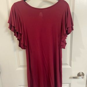 Maroon Dress from Francescas